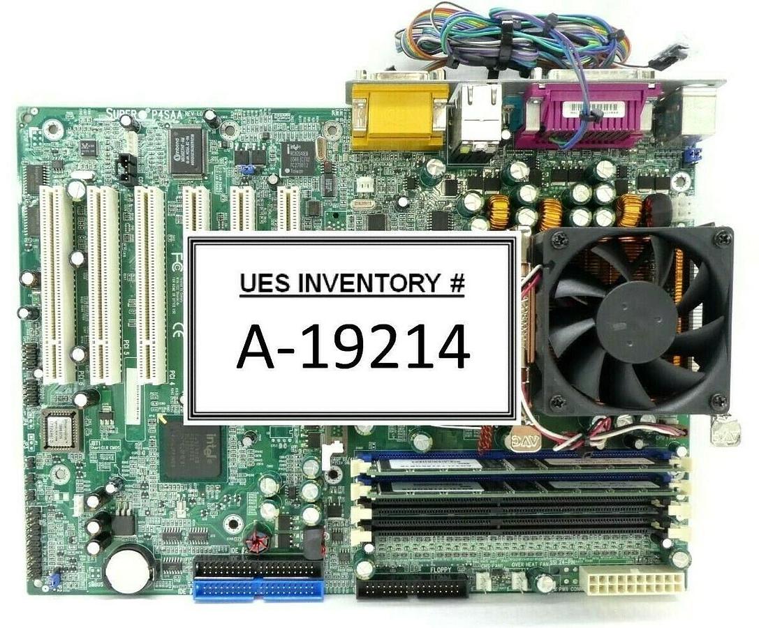 Used SuperMicro MBD-SM-P4SAA Motherboard PCB P4SAA Therma-Wave 30-135777 Working