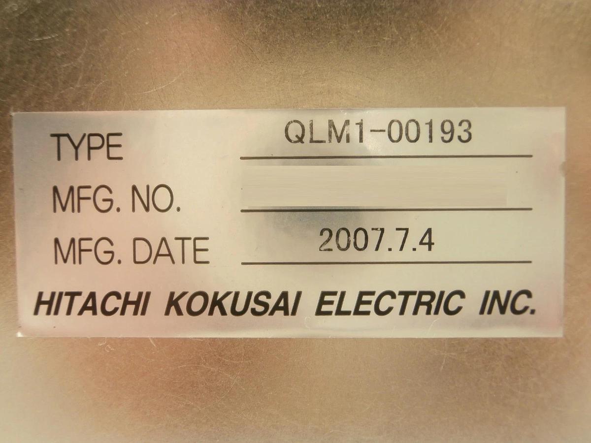 Used Hitachi Kokusai Electric QLM1-00193 Quick Load Box Pod Opener Controller Working