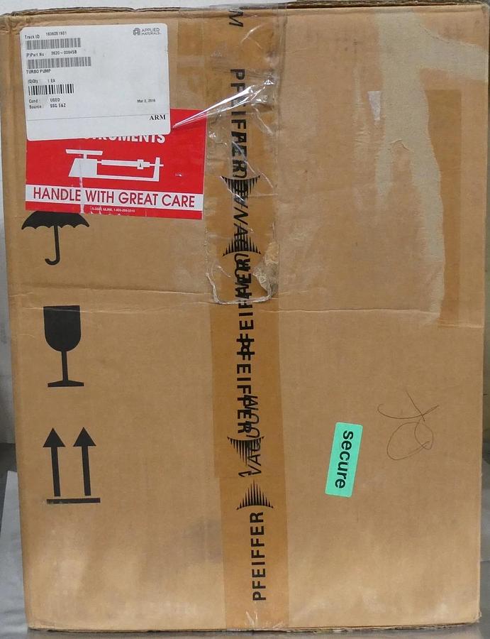 HiPace 300 Pfeiffer Vacuum PM P05 306 Turbomolecular Pump with TC 400 Turbo New