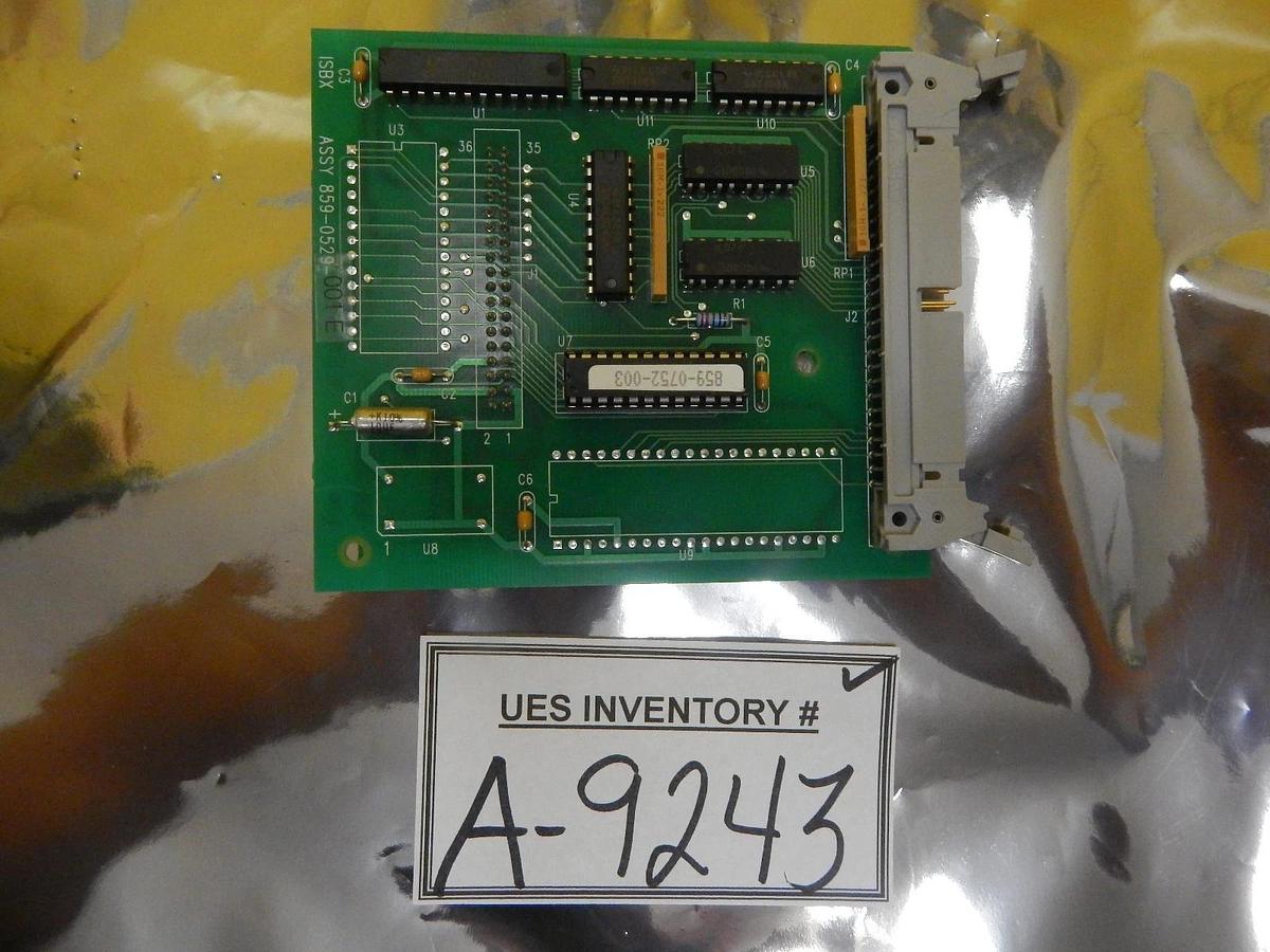 Used ASML 859-0529-001 ISBX Interface Board PCB 859-5036-005 Used Working