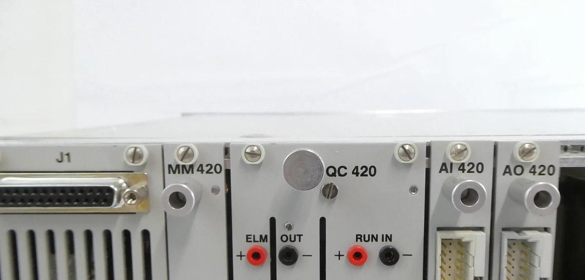 Used Balzers QMG 420 Quadrupole Mass Spectrometer MM 420 QC 420 AI 420 AO 420 As-Is