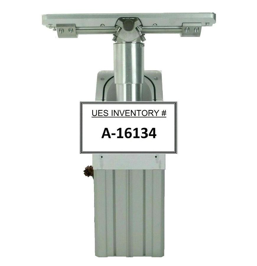 Used SMC US22532 Slit Valve Pneumatic Cylinder with Gate AMAT 0040-41892 Working