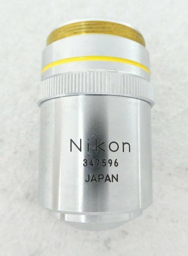 Used Nikon Precision BD Plan 10 0.25 Microscope Objective 210/0 Working Surplus