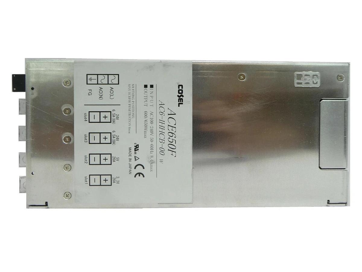 Used Cosel AC6-ICCBB-00 Power Supply ACE650F Nikon NSR-S620D ArF Immersion Working