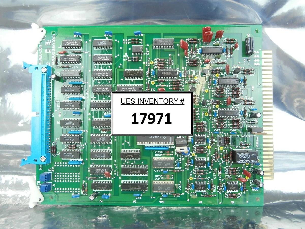 Used JEOL AP002380(00) Processor Board PCB Card VIDEO CONT(3)PB TN JSM-6400F Used