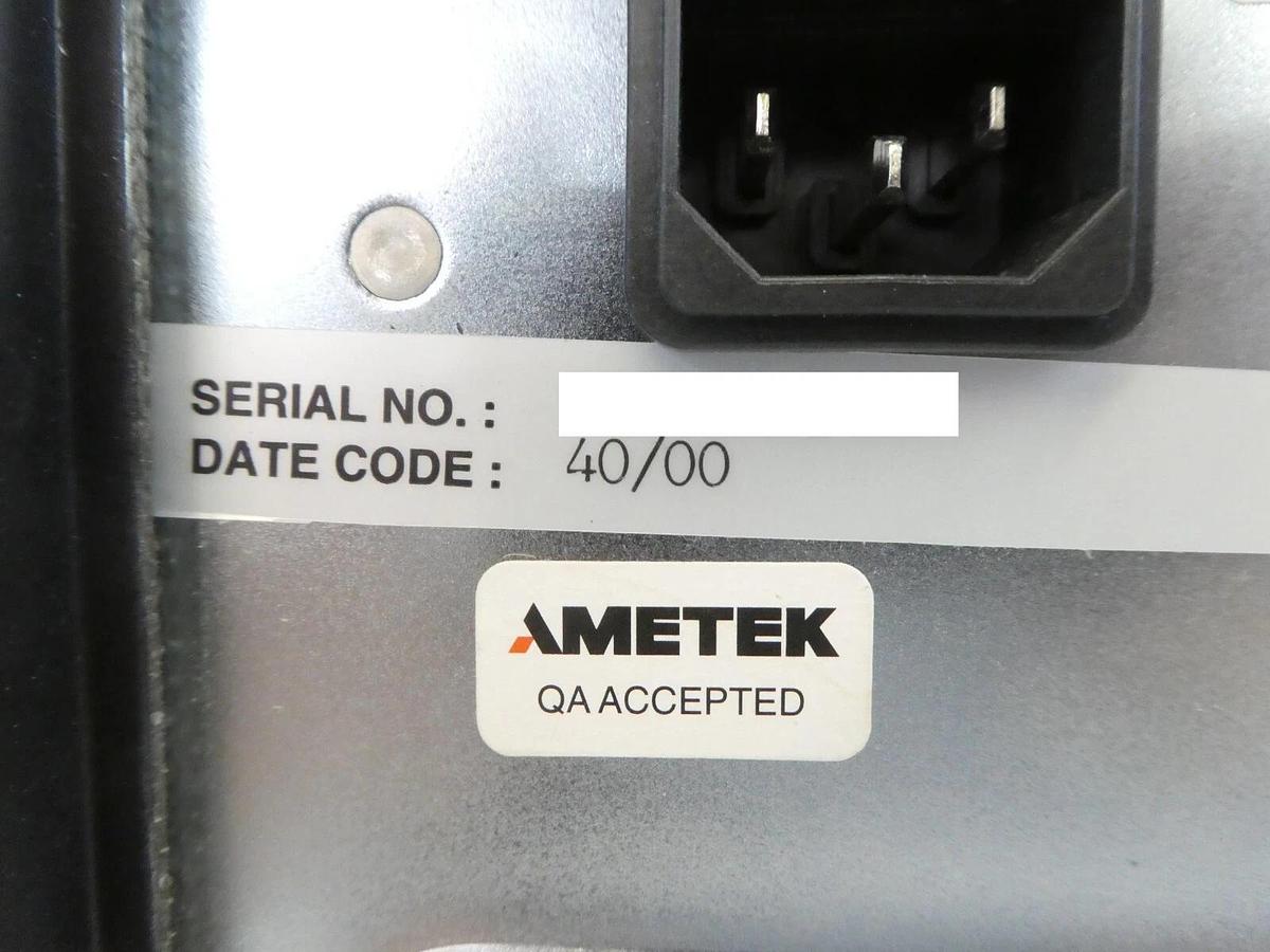 Used AMETEK Process Instruments Dycor CG-1000 RTP Oxygen Analyzer Working Surplus