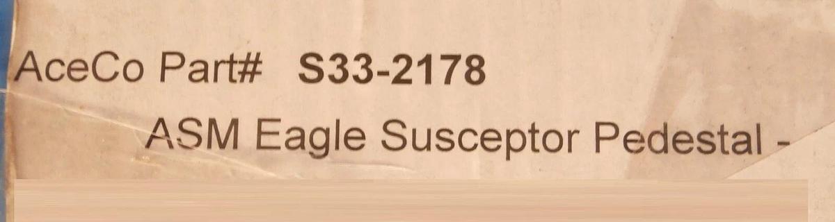 AceCo S33-2178 Eagle Susceptor Pedestal ASM Advanced Semiconductor Materials New