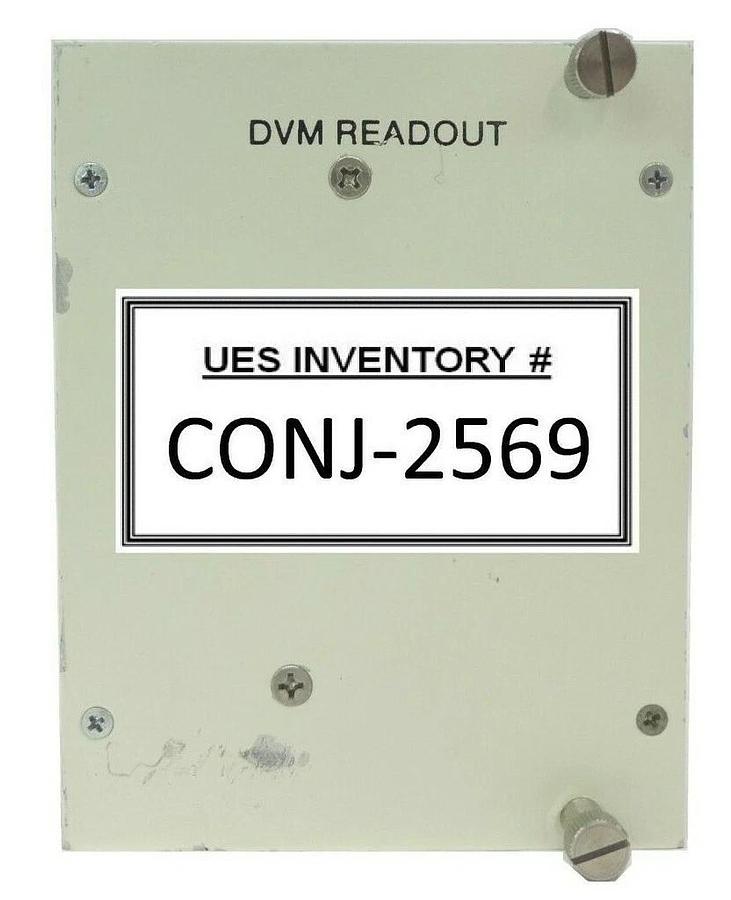 Used Varian Semiconductor Equipment VSEA 101488001 DVM Readout Rev. G Working Surplus