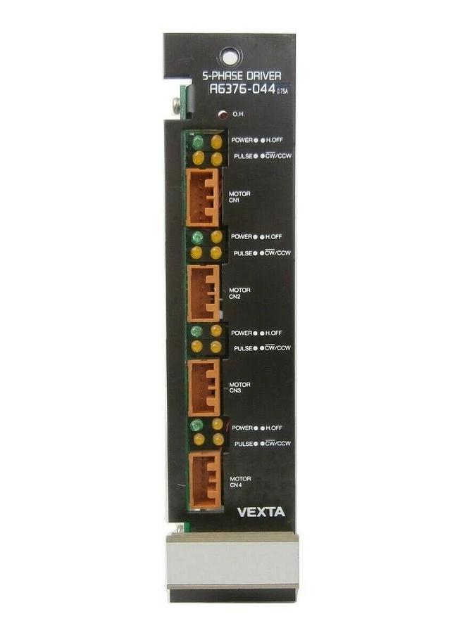 Used Oriental Motor A6376-044 5-Phase Driver PCB Card VEXTA 0.75A EB4008-2V Working