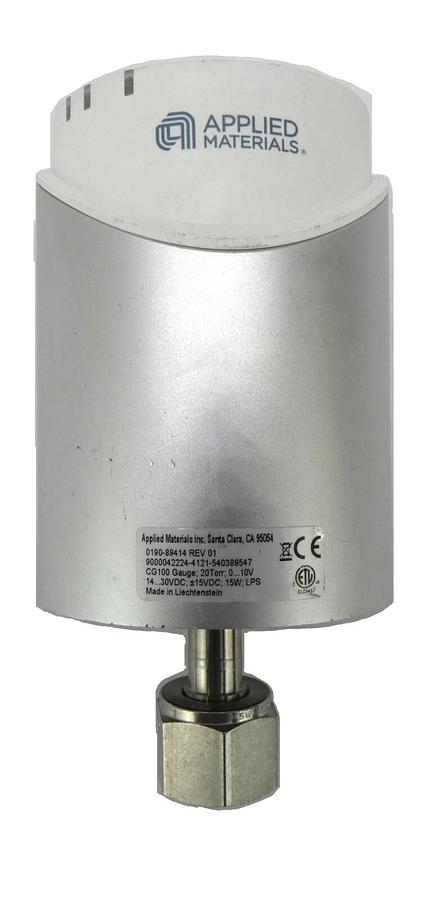 Used AMAT Applied Materials 0190-89414 Baratron Pressure Transducer Tested Working