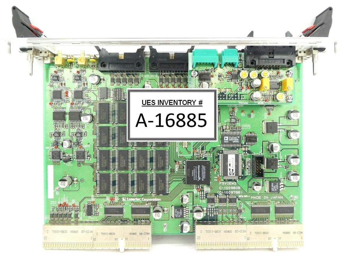Used Lasertec Corporation C-100980B PCB Card FSVIEW2 C-100978B Working Surplus