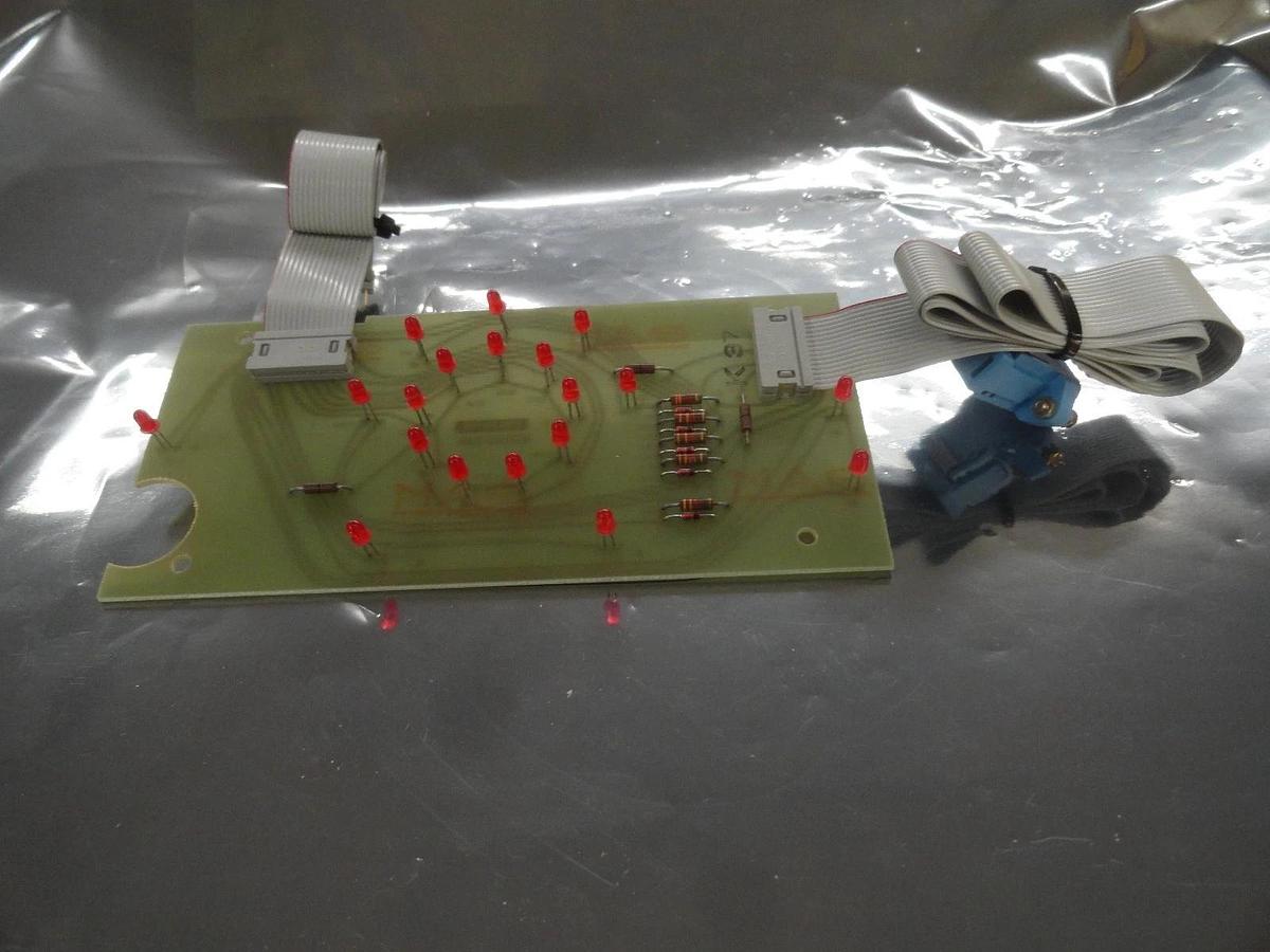 Used Balzers BG 542 233 T Shutter Control Display PCB Board BG 542 236 Used Working