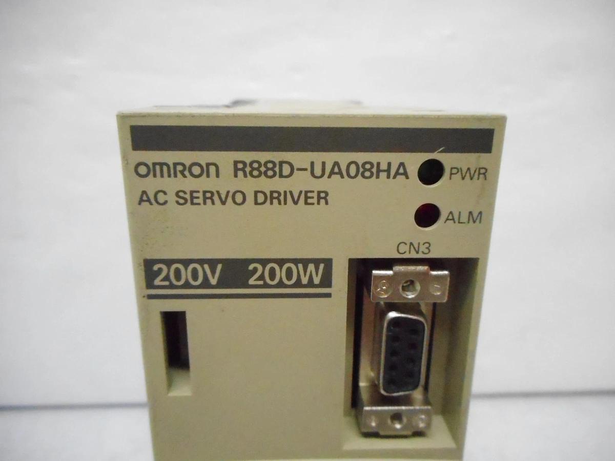 Used Omron R88D-UA08HA AC Servo Driver Used Working