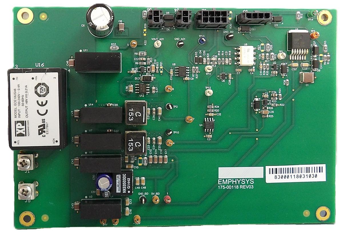 Used Emphysys 175-00118 Processor PCB 810-00025 RFPS Working Surplus