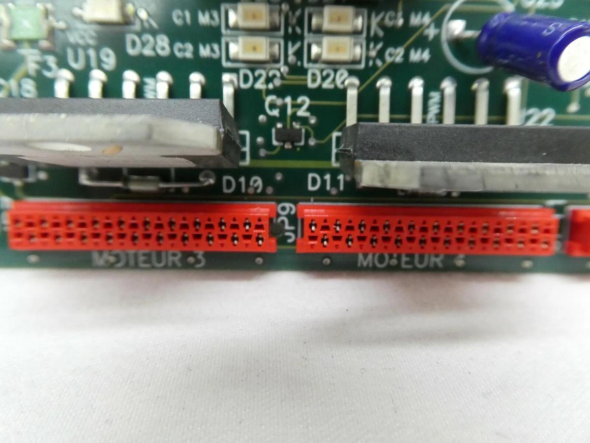 Used RECIF Technologies MOBJH0131D Motherboard PCB with CPU CPUCH0027 A Working Spare
