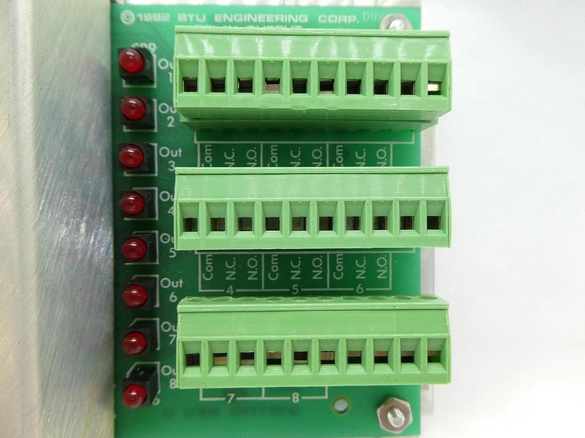 Used Bruce Technologies 9760131 Output Module PCB Assembly BTU 3161111 3161081 As-Is