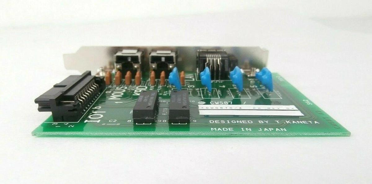 Used Hitachi CWS870/4 Mouse/Keyboard/LAN PCB Card CWS87 I-900SRT Working Surplus