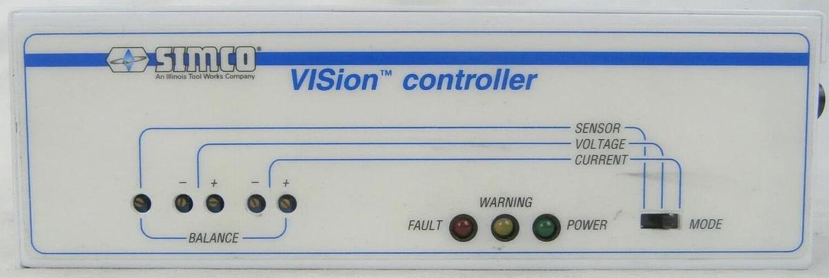 Used Simco 4009180 Ionizing Bar Controller VISion Delta 2100944 Used Working