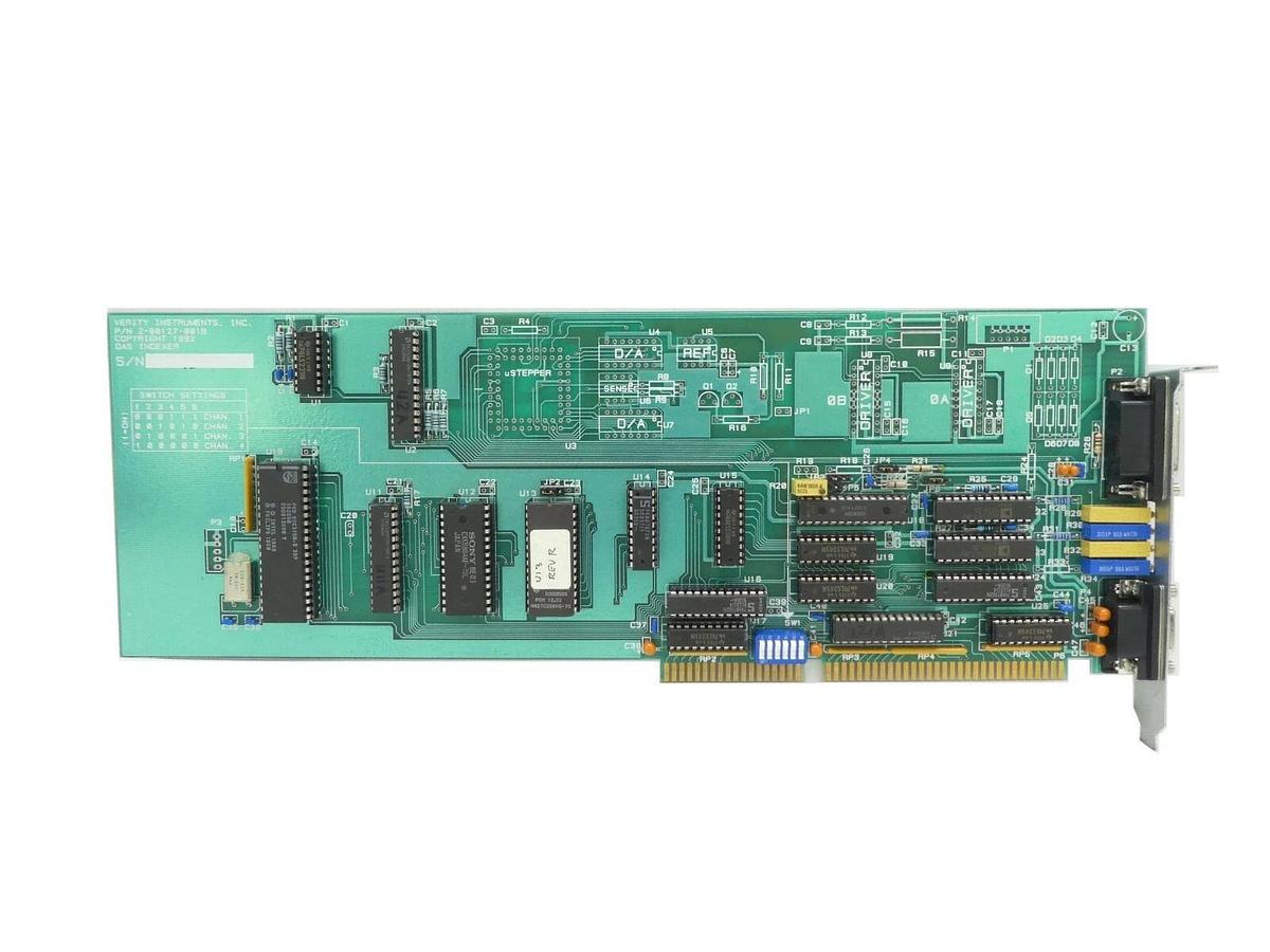 Used Verity Instruments 2-00127-001B Endpoint Detector PCB Card DAS Indexer Working