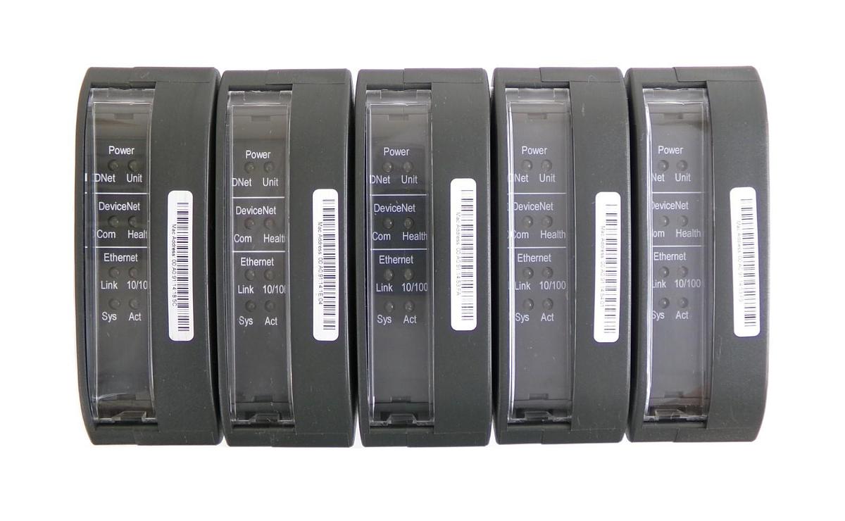 Used Brad MSIP-REM-mol-EDN2 DeviceNet Scanner AMAT 0190-60306 Lot of 5 Spare