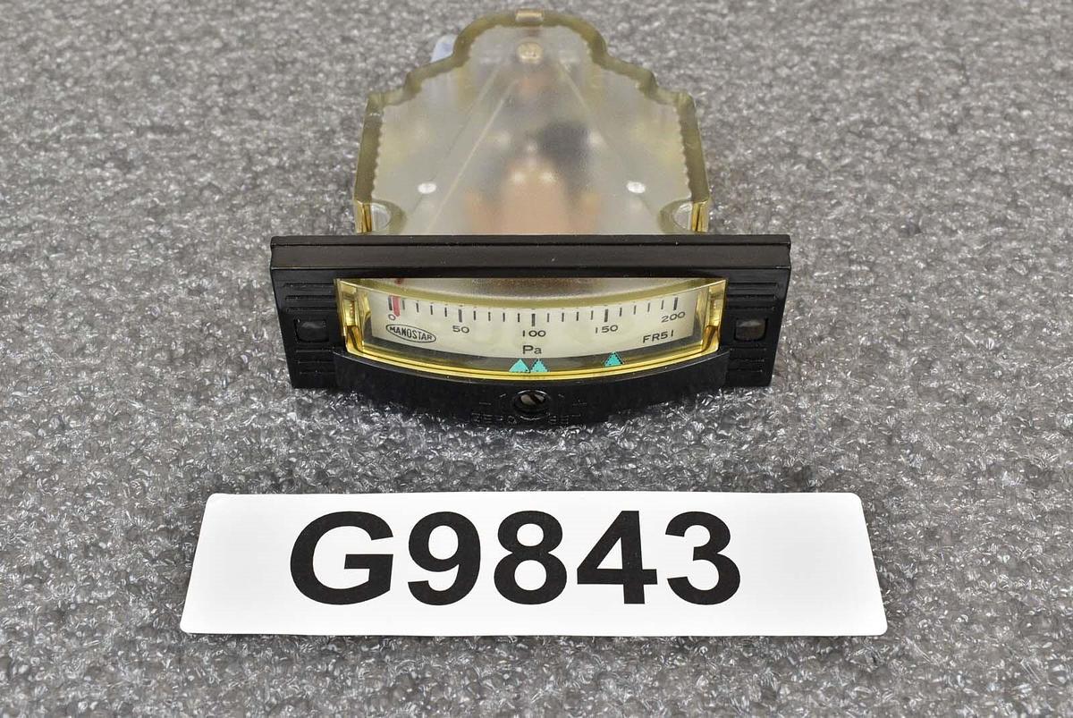 Used Manostar FR51 Pressure Guage