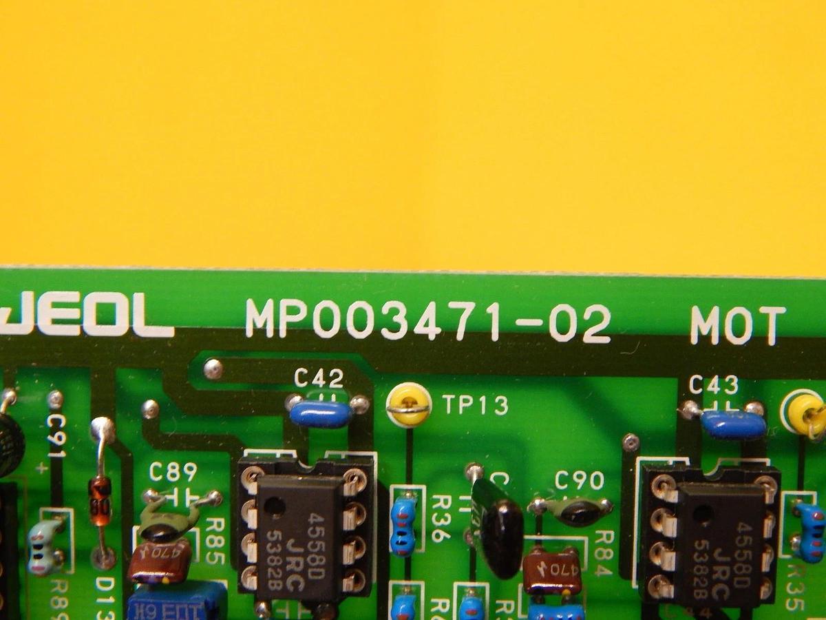 Used JEOL MP003471-02 MOT SHIFT DR PB Board PCB Card SHIFT Y TA JEM-2010F Working