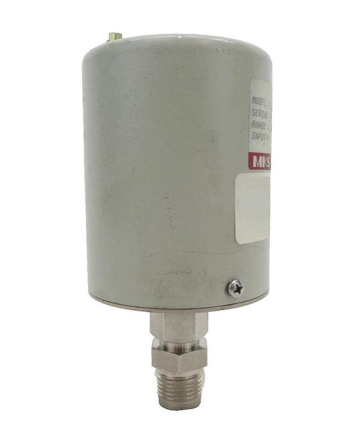 Used MKS Instruments 128AA-01000B Baratron Pressure Transducer Tested Working Surplus