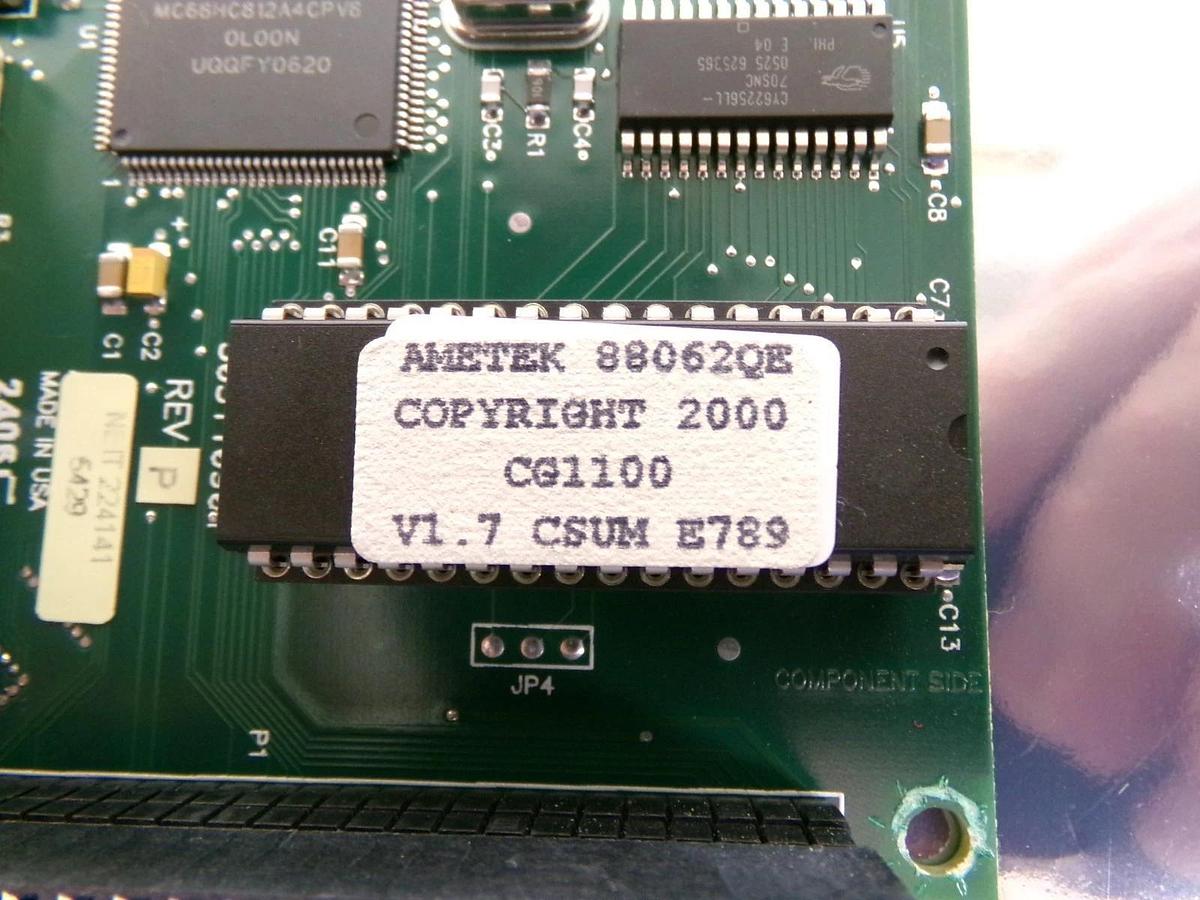 Used Ametek Process Instruments 305110901 Processor PCB CG1102 O2 Analyzer Working