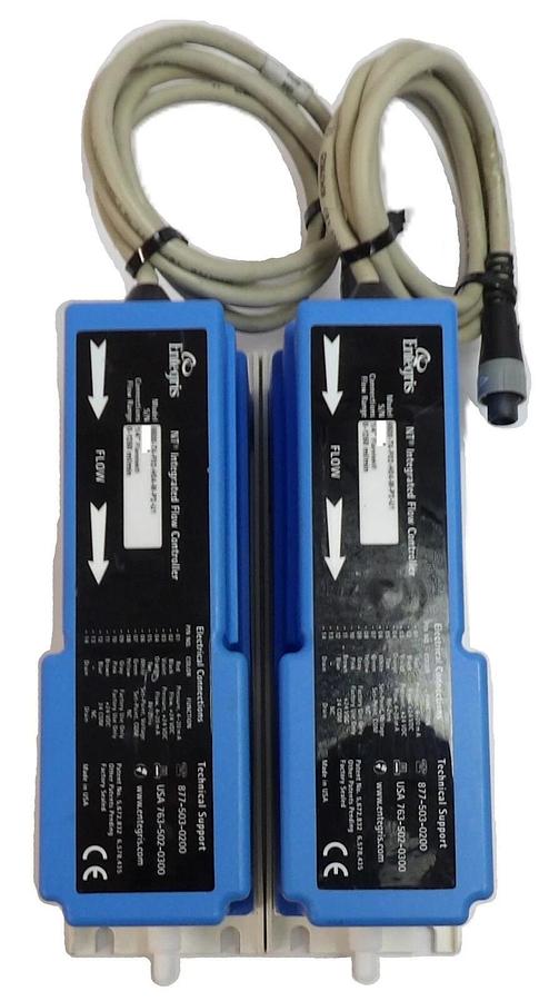 Used Entegris 6500-T2-F02-H04-M-P2-U1 InVue Flow Controller Lot of 2 Working Surplus