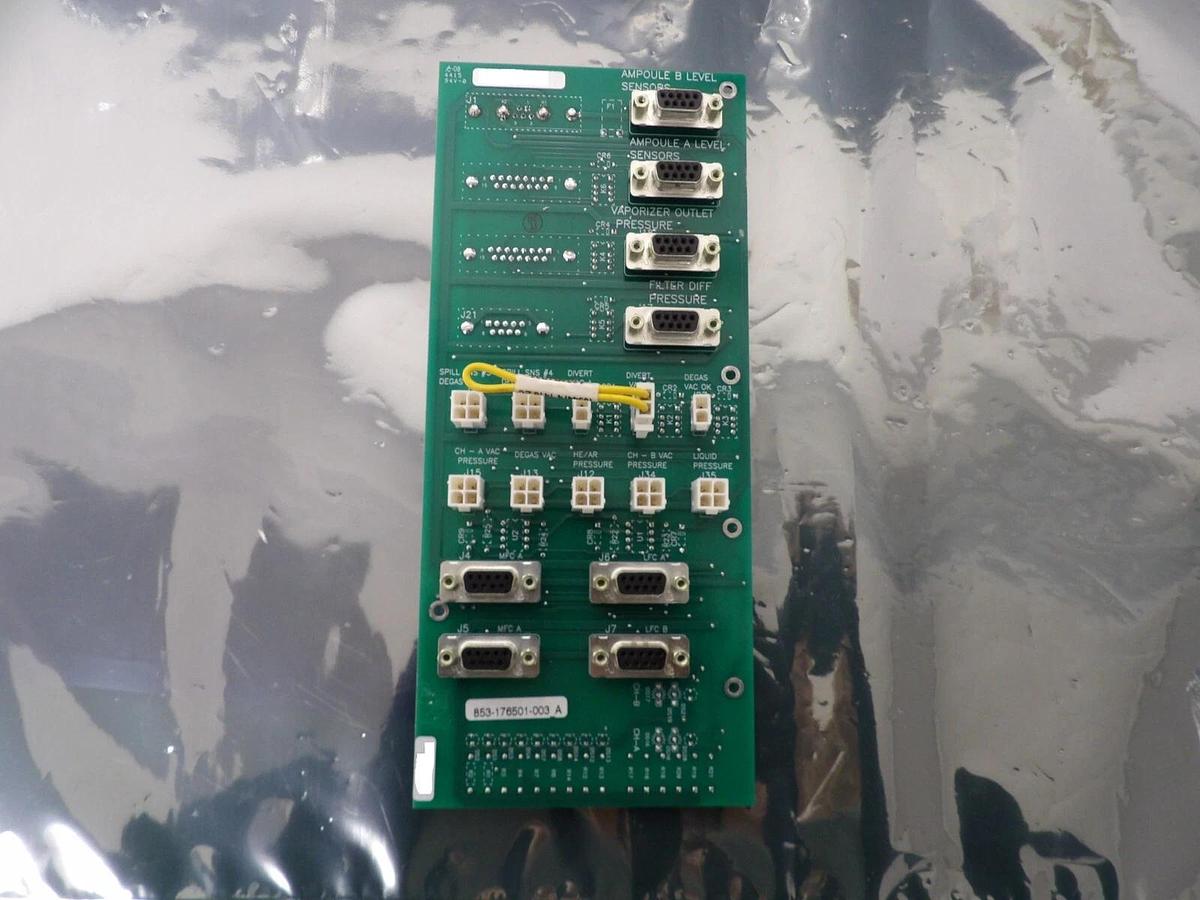 Used Novellus Systems 853-177416-001 I/O Distribution PCB Lam 210-176326-001 Working