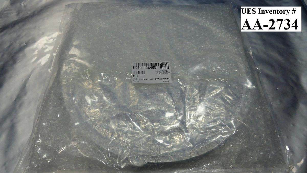AMAT Applied Materials 0020-08465 Shield Clamp Ring 8in AL-Sprayed Used Working