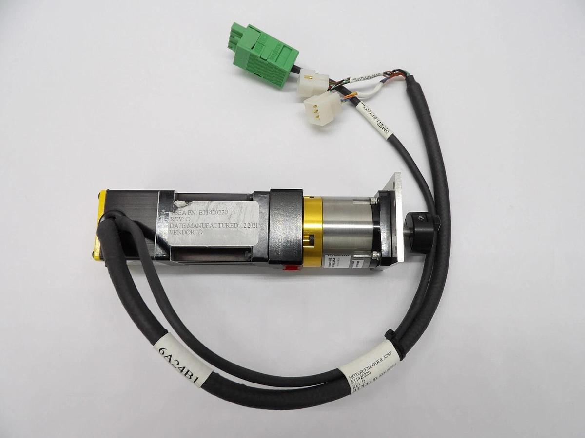 Used Parker SM161BE-NFLN Brushless Servo Motor SM Series Varian E11420220 Working