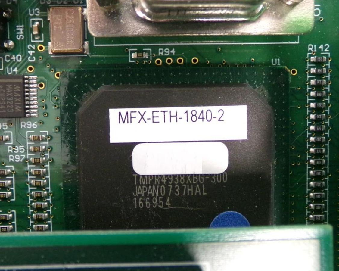 Used Precision Microcontrol MFX-ETH-1840-2 PCB Assembly Semilab SE-2100 Working