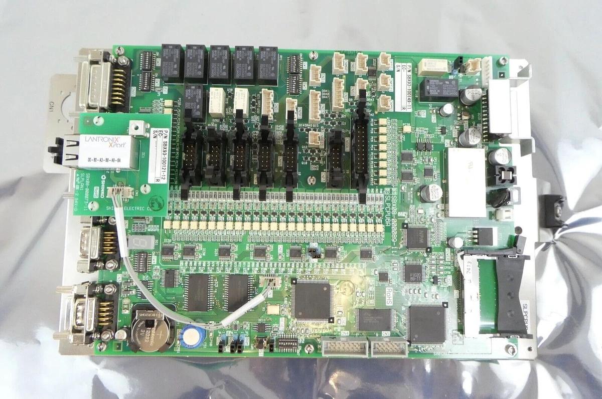 Used Sinfonia SBX93-100149-11 CPU PCB Assembly SBX93-100121-12 Shinko Working Surplus