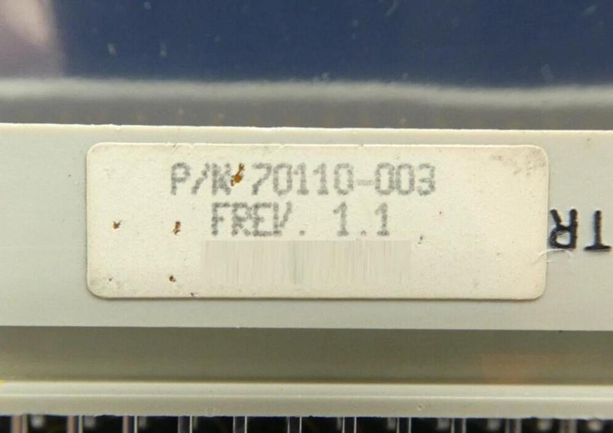 Used Xycom 70110-003 SRAM 512K PCB Card 71110B-001 1099000-3697-REF Working Surplus