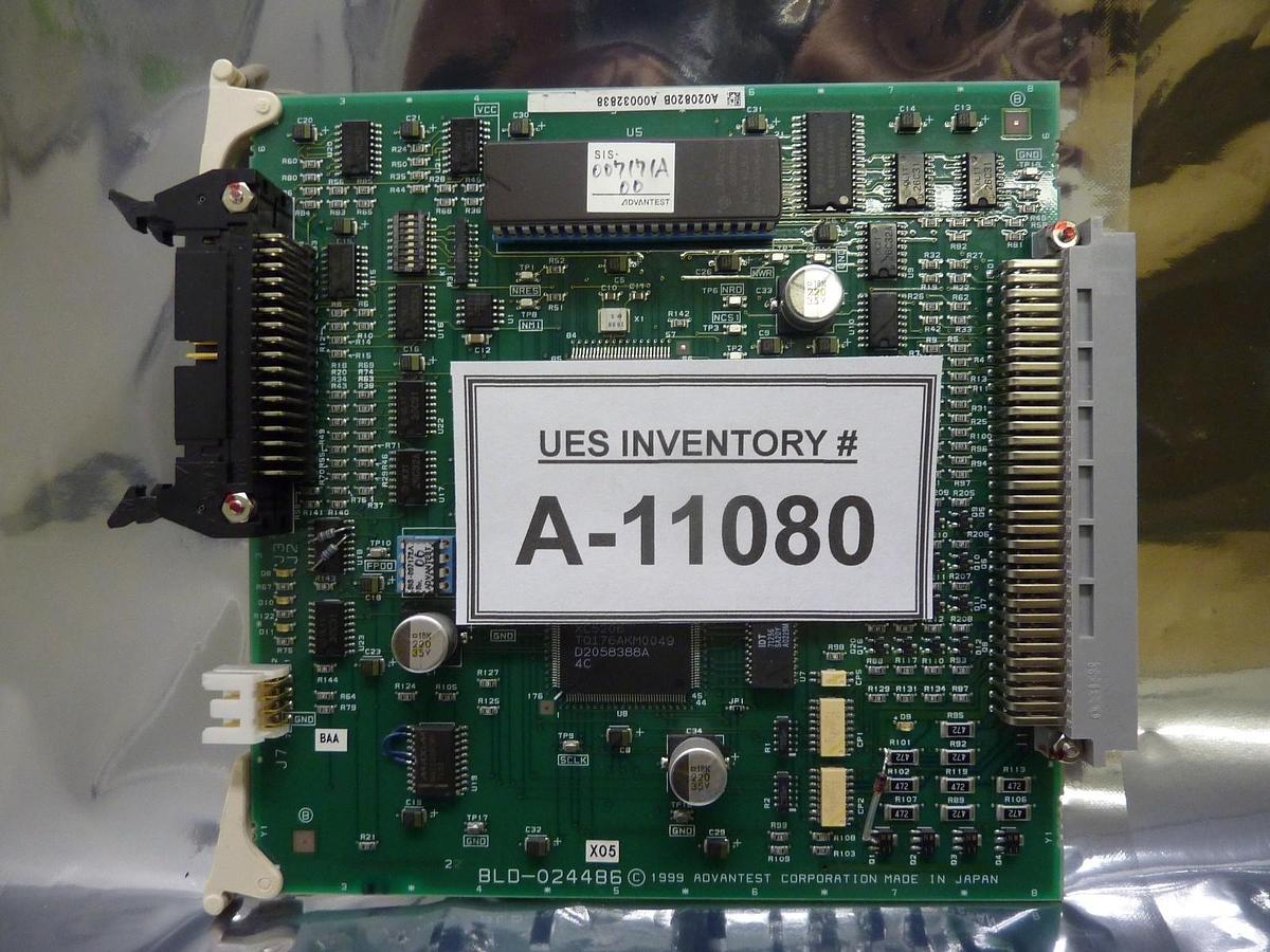 Used Advantest BLD-024486 Processor Board PCB Card PLD-624486BB FW: 007171A 00 Used