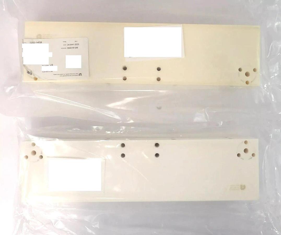 Used AMAT Applied Materials 0200-14638 Ceramic Isolator Manifold Lot of 2 Working