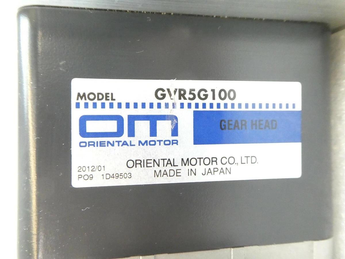 Used Oriental Motor VHI590S2T-GVR Induction Drive GVR5G100 Working Surplus