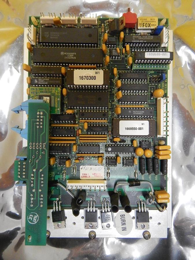 Used Delta Design 1666339 Dual DC Motor Control Board PCB Working Surplus