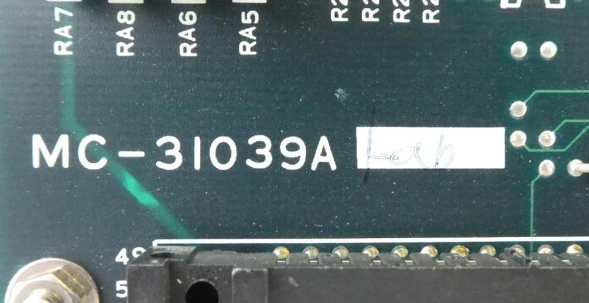 Used TEL Tokyo Electron MC-31039A Relay Process PCB Card Reseller Lot of 2 Working