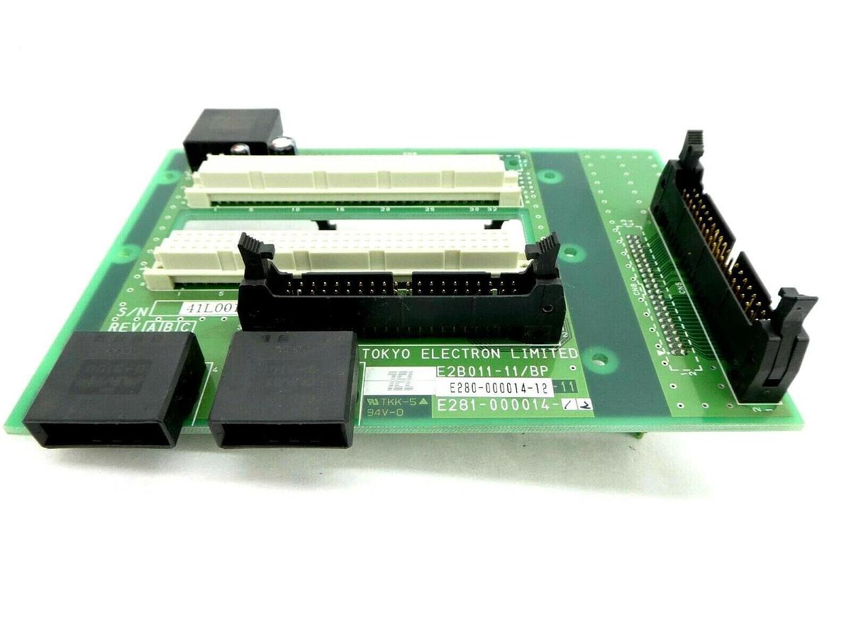 Used TEL Tokyo Electron E280-000014-12 Interface Board E2B011-11/BP T-3044SS Spare