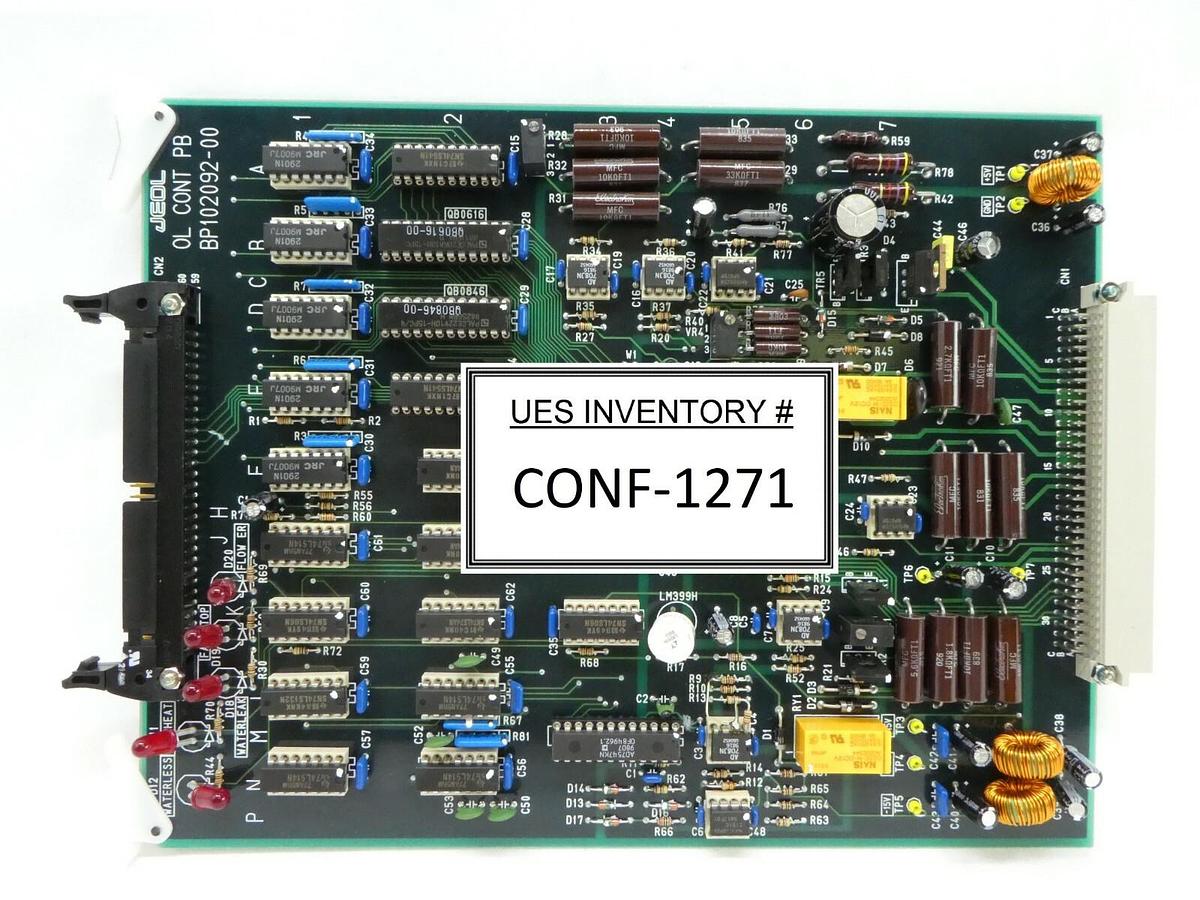 Used JEOL BP102092-00 OL CONT PB PCB Card JWS-2000 Wafer Detect SEM Working Spare
