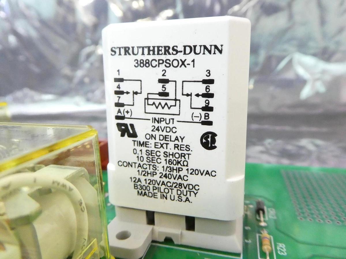 Used AMAT Applied Materials 0100-20177 Smoke/Water Leak Detect PCB Working Surplus
