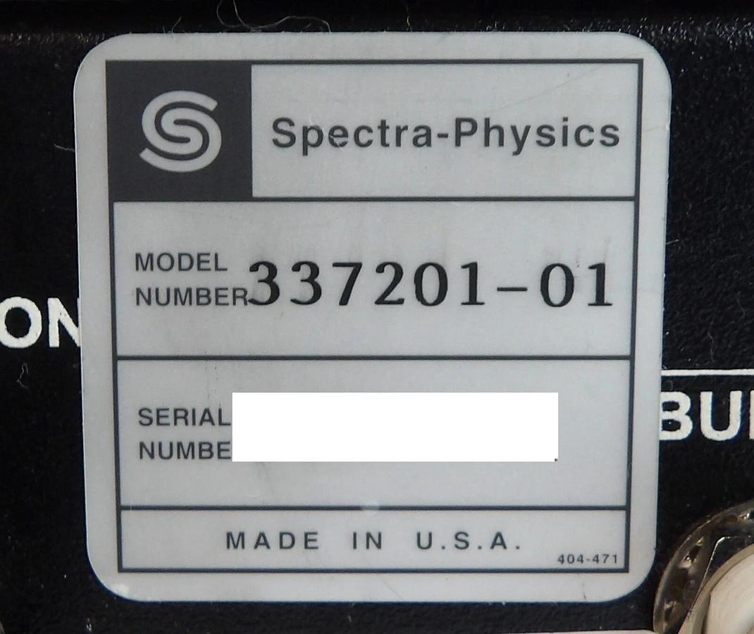 Used Thermo Laser Science 337201-01 UV Air-Cooled Nitrogen Laser No Key Working