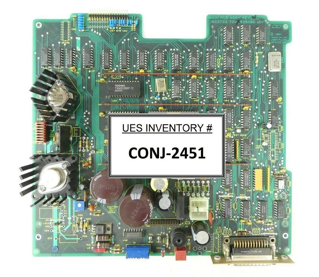 Used Fluke 835090 12V Infotouch Display Processor Main PCB 653733 1780A Working Spare