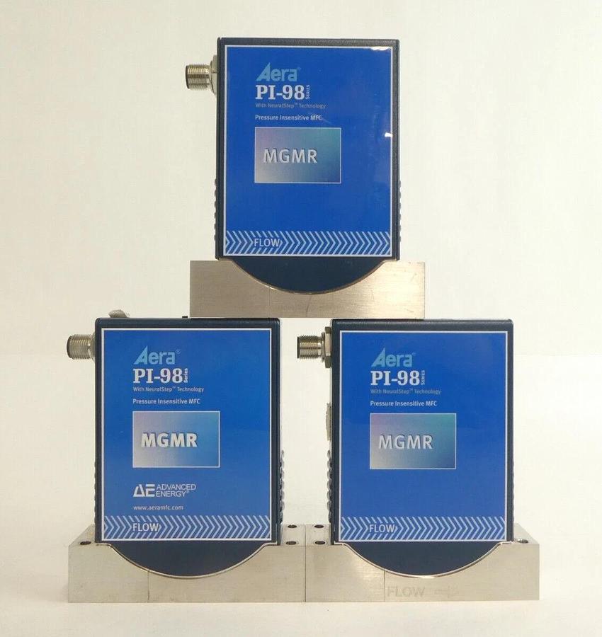 Used Aera PI-98 Mass Flow Controller MFC Reseller Lot of 13 Working Surplus
