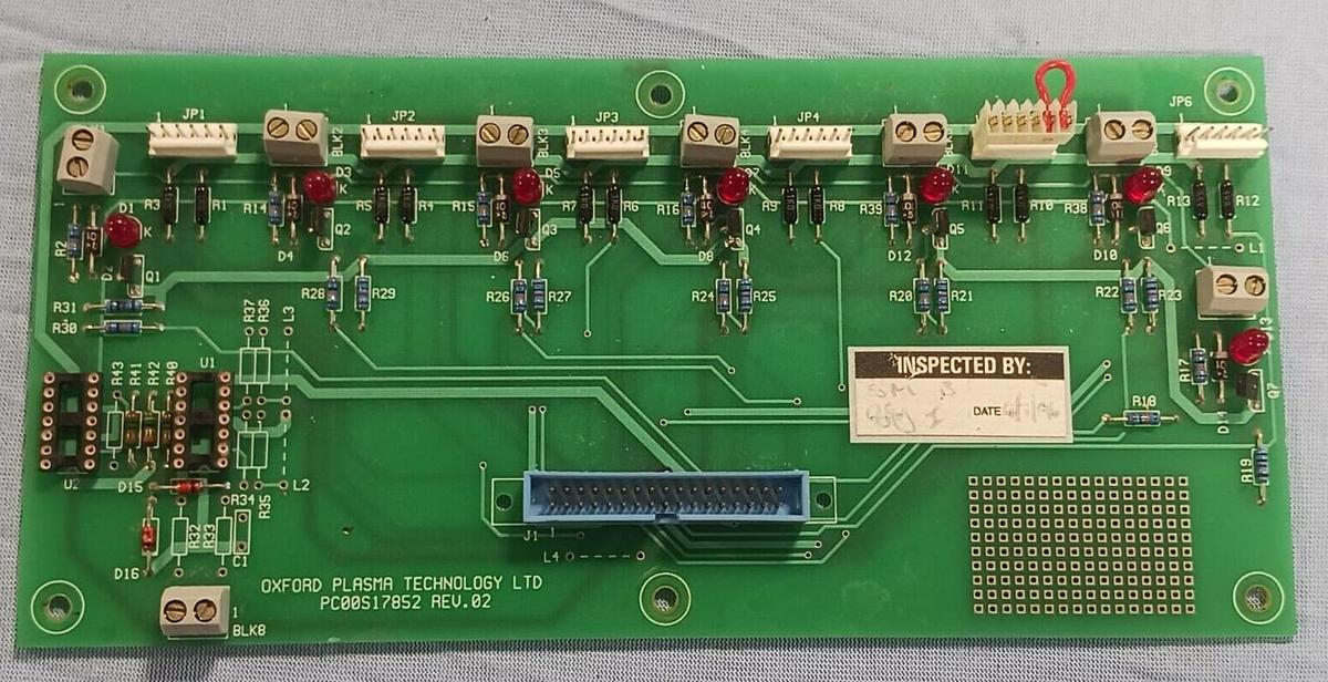 Used PMT Plasma Materials Technology AW-094 Process PCB Rev. D Working Surplus