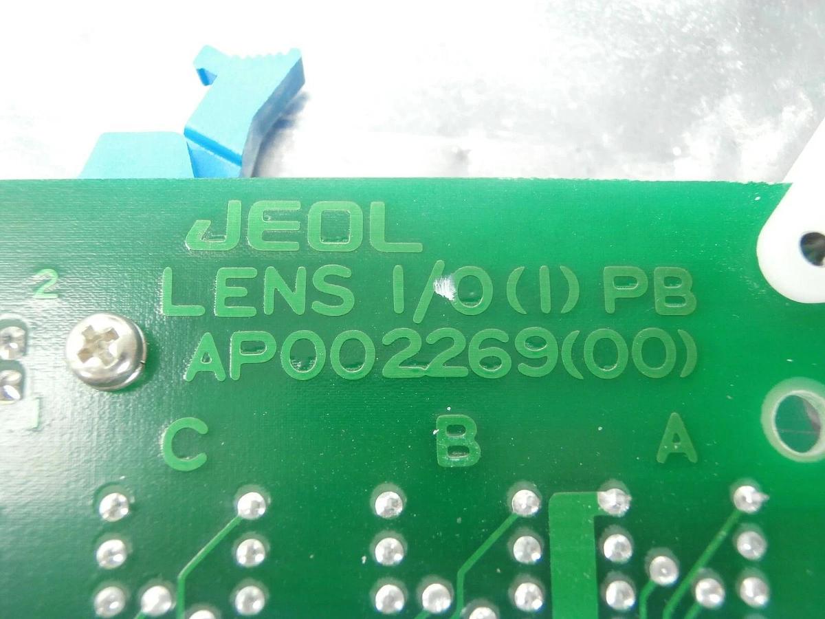 Used JEOL AP002269(00) Processor Board PCB Card LENS I/O(1)PB KI JSM-6400F Used