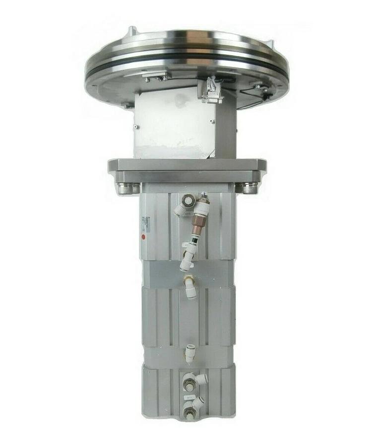 Used SMC CDQ2F140-XC11-DCM929EM Pneumatic Cylinder Chamber Wafer Chuck Working Spare