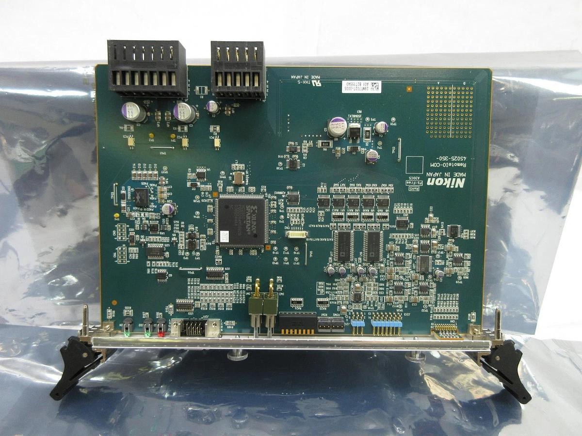 Used Nikon 4S025-350 Remote IO-COM Board PCB Card NSR System Used Working